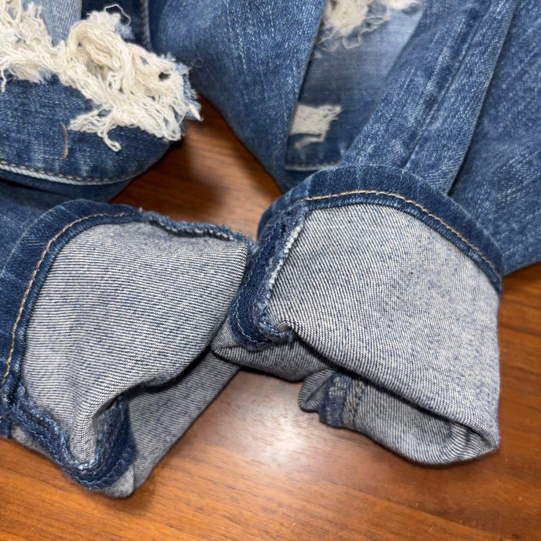 AMERICAN EAGLE スキニーダメージジーンズ M相当ストレッチd673 20