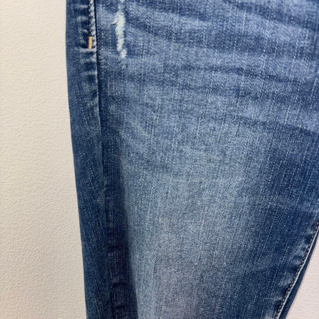 AMERICAN EAGLE スキニーダメージジーンズ M相当ストレッチd673 5