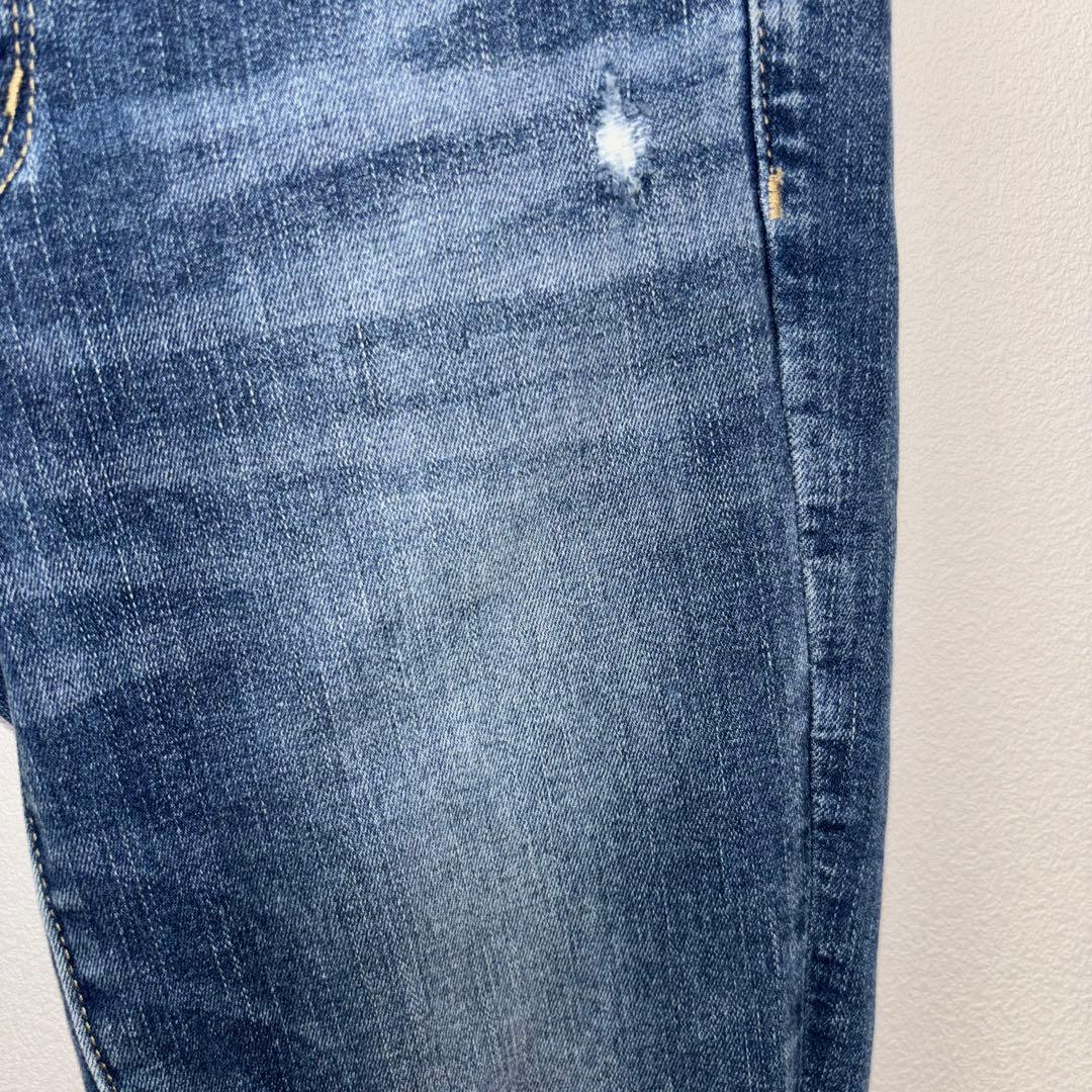 AMERICAN EAGLE スキニーダメージジーンズ M相当ストレッチd673 9