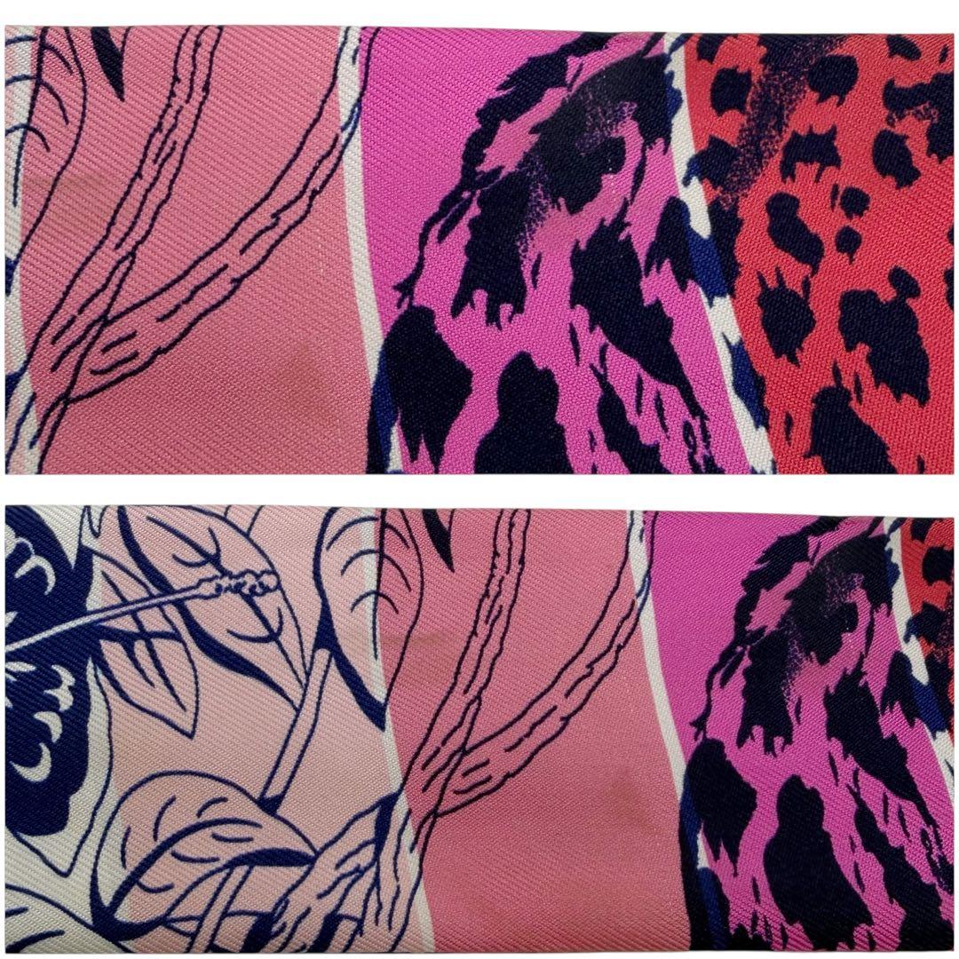 ⭐️良品⭐️ エルメス ツイリー ジャングルラブラブ レインボー 2本 7