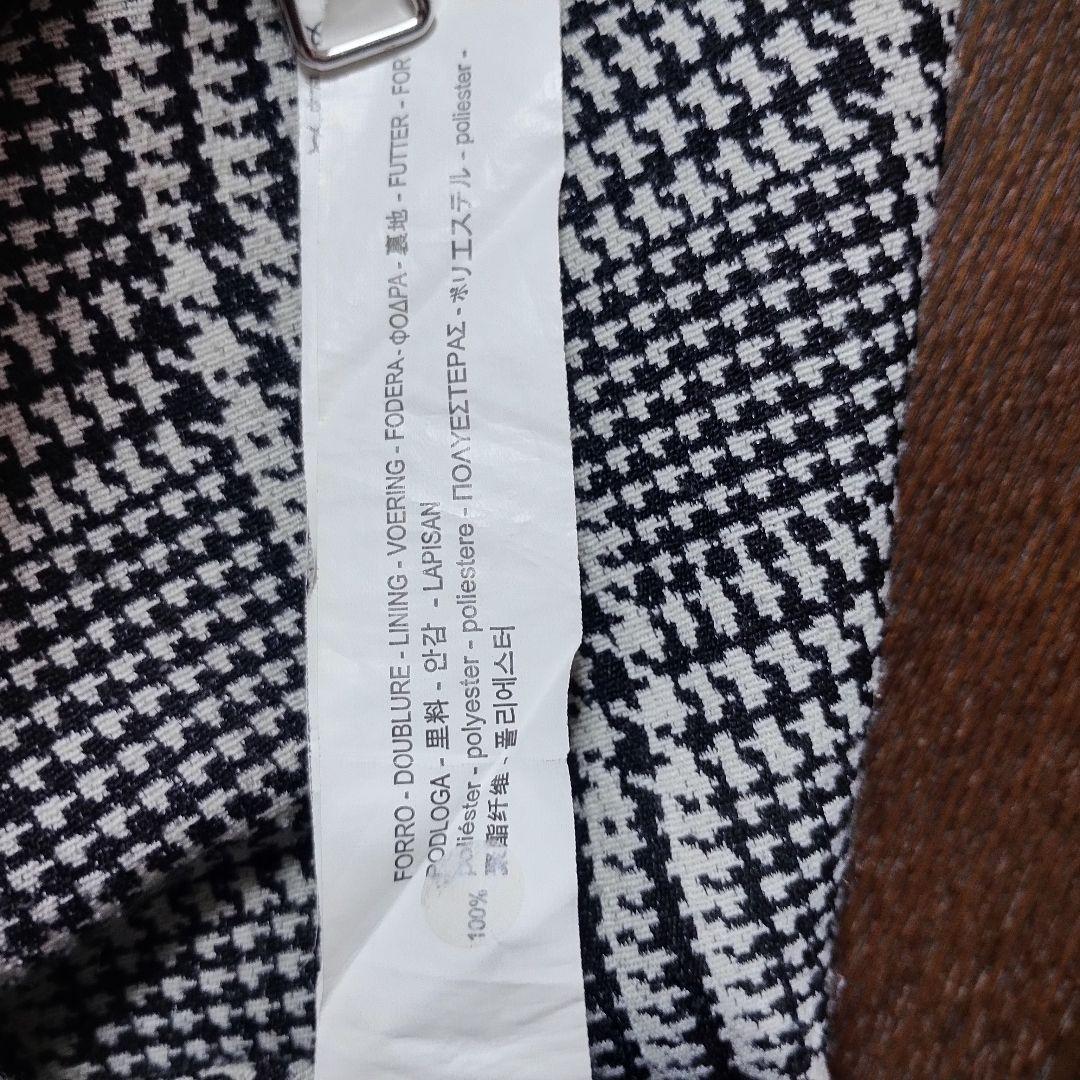 ザラベーシック レース模様のタイトスカート（ブラック・ホワイト）M カジュアル 5