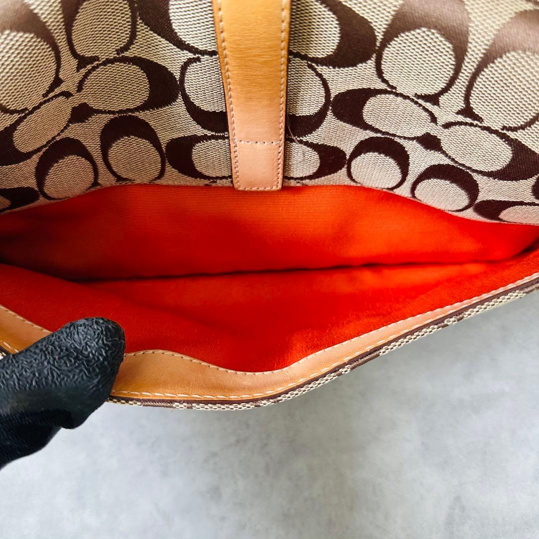 Y2K COACH Signature Soho Square Bag 15