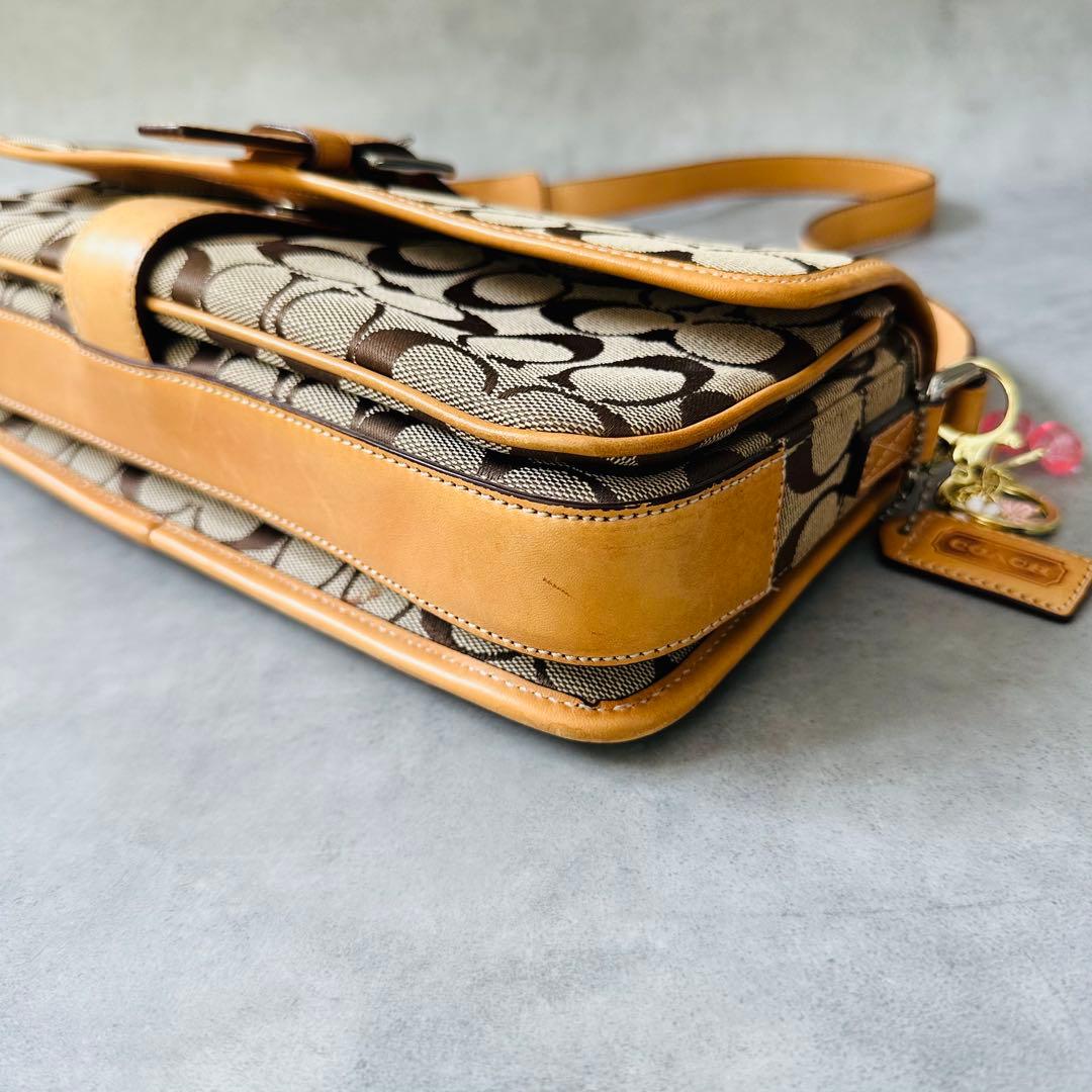 Y2K COACH Signature Soho Square Bag 10