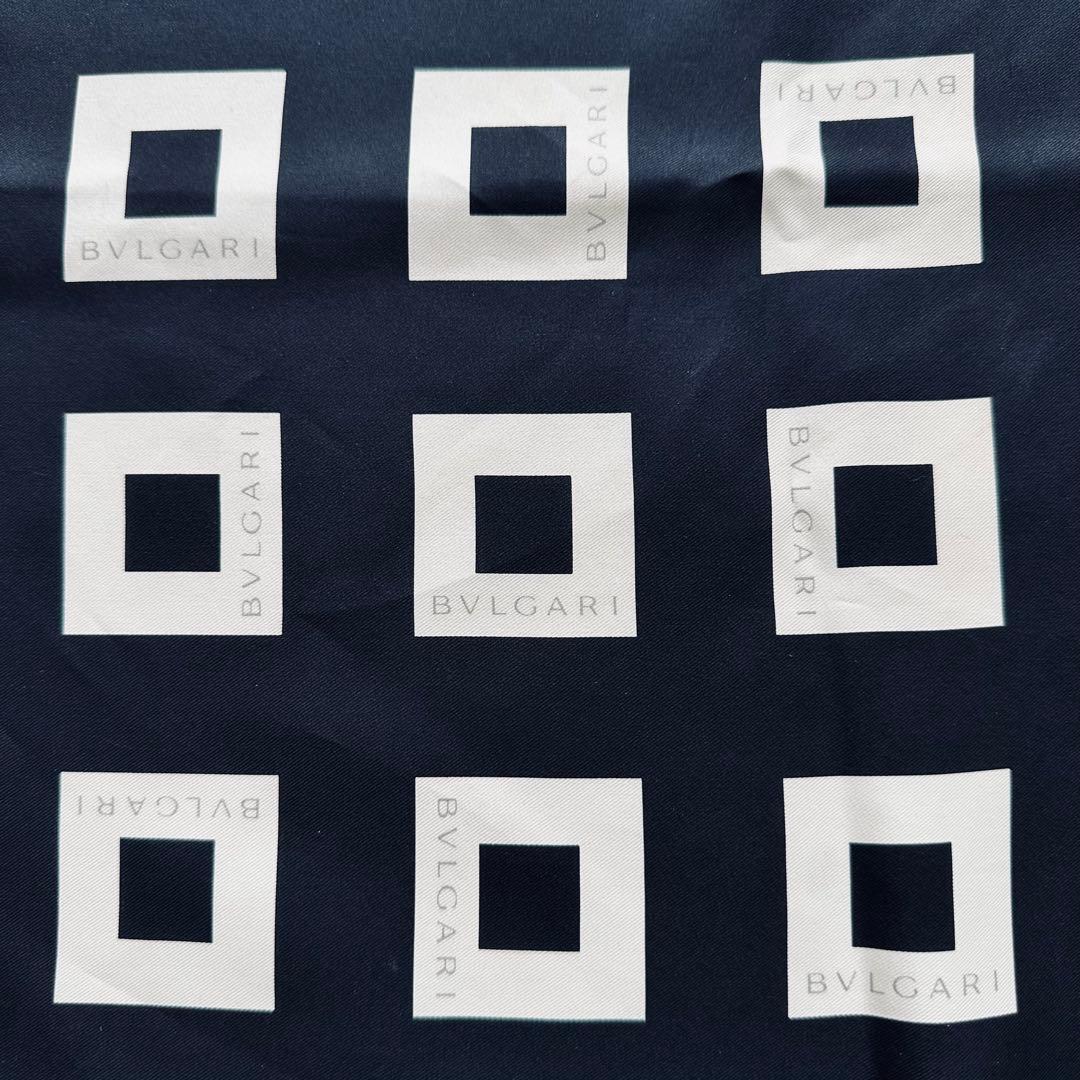 BVLGARI Quadrato クアドラート シルクスカーフ 6