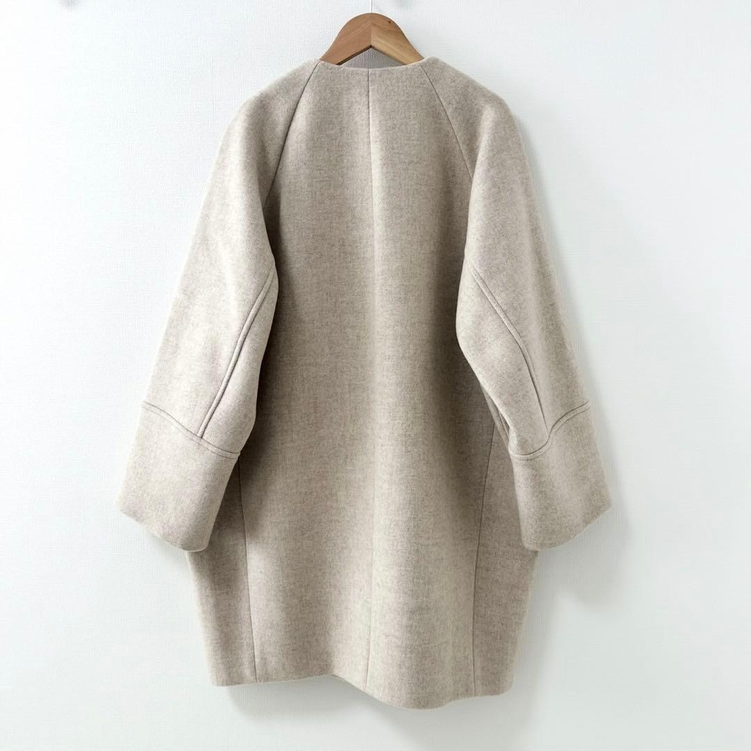 2025AW✨イエナ　Super140 フォルムコート　ベージュ 2