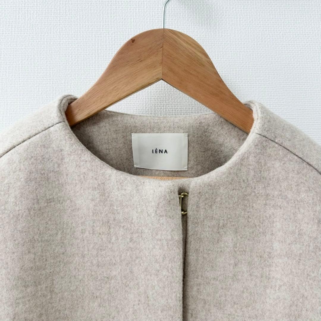 2025AW✨イエナ　Super140 フォルムコート　ベージュ 3