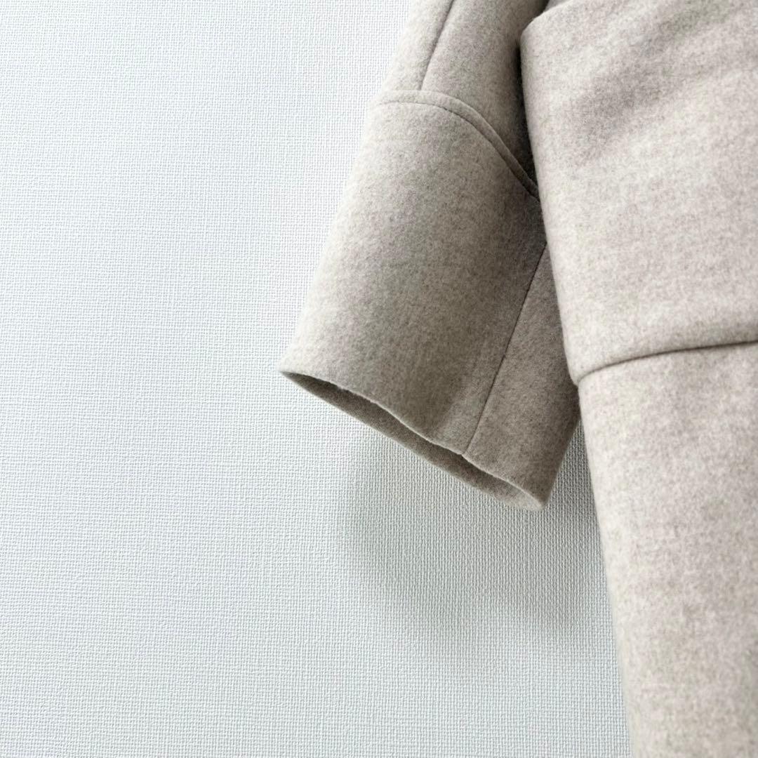 2025AW✨イエナ　Super140 フォルムコート　ベージュ 5