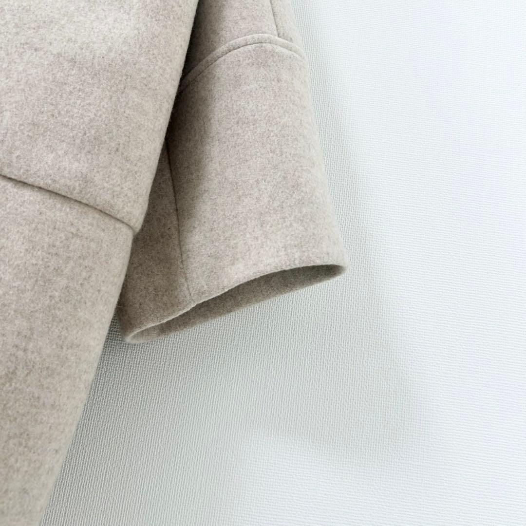 2025AW✨イエナ　Super140 フォルムコート　ベージュ 6