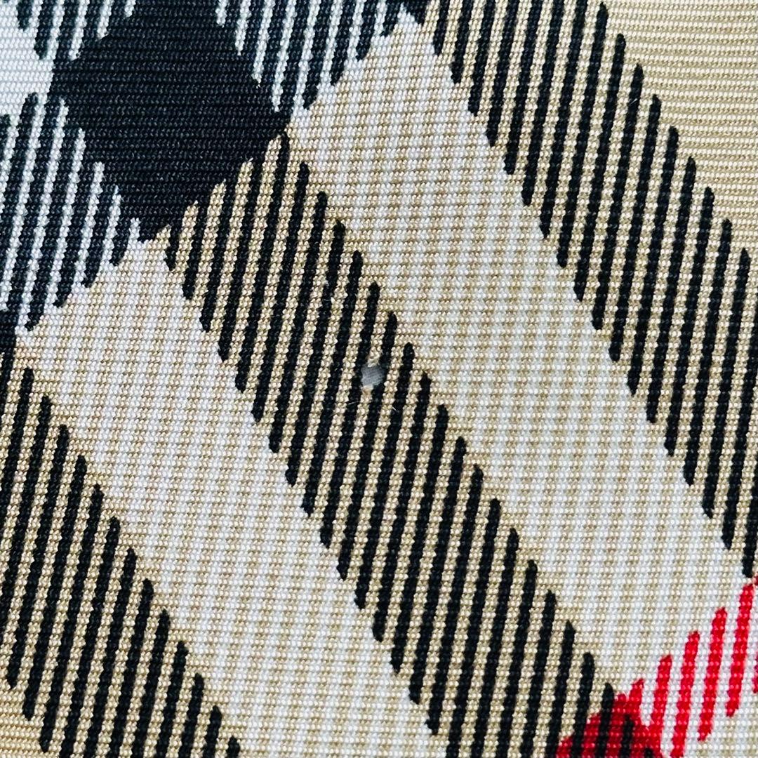 BURBERRY ノバチェック　ホースロゴ　スカーフ　シルク 12