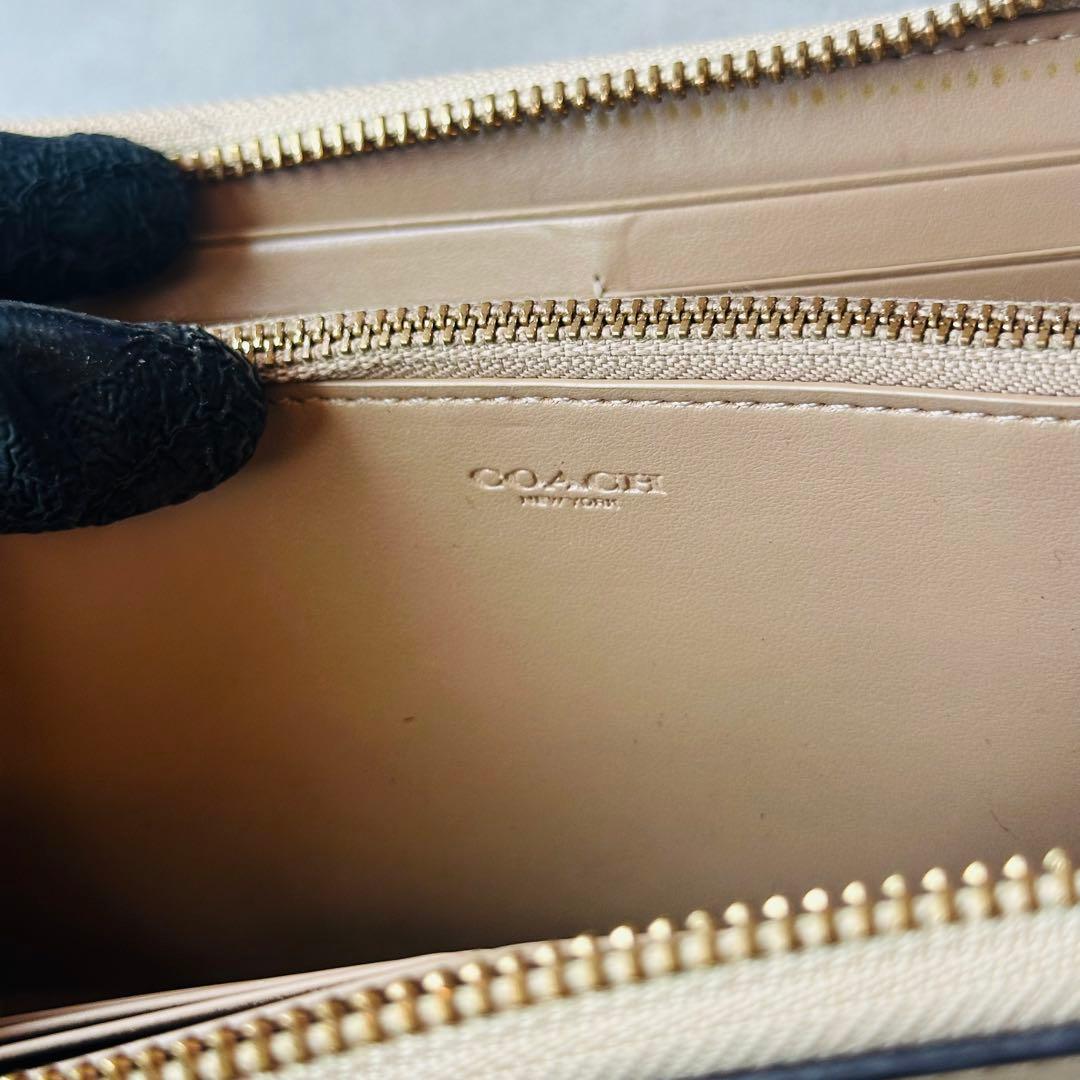 COACH シグネチャー アコーディオンウォレット 長財布 12