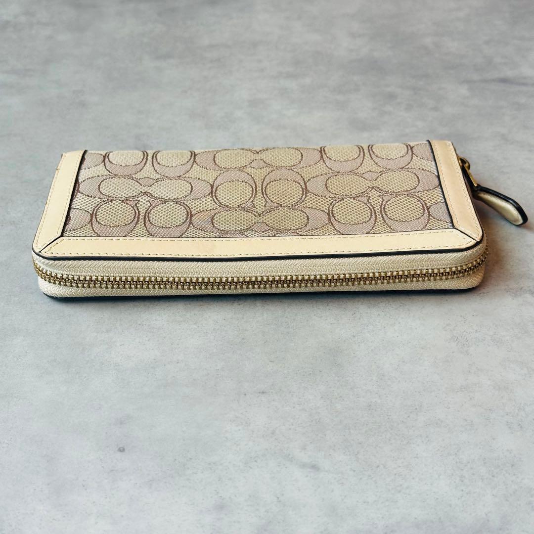 COACH シグネチャー アコーディオンウォレット 長財布 4