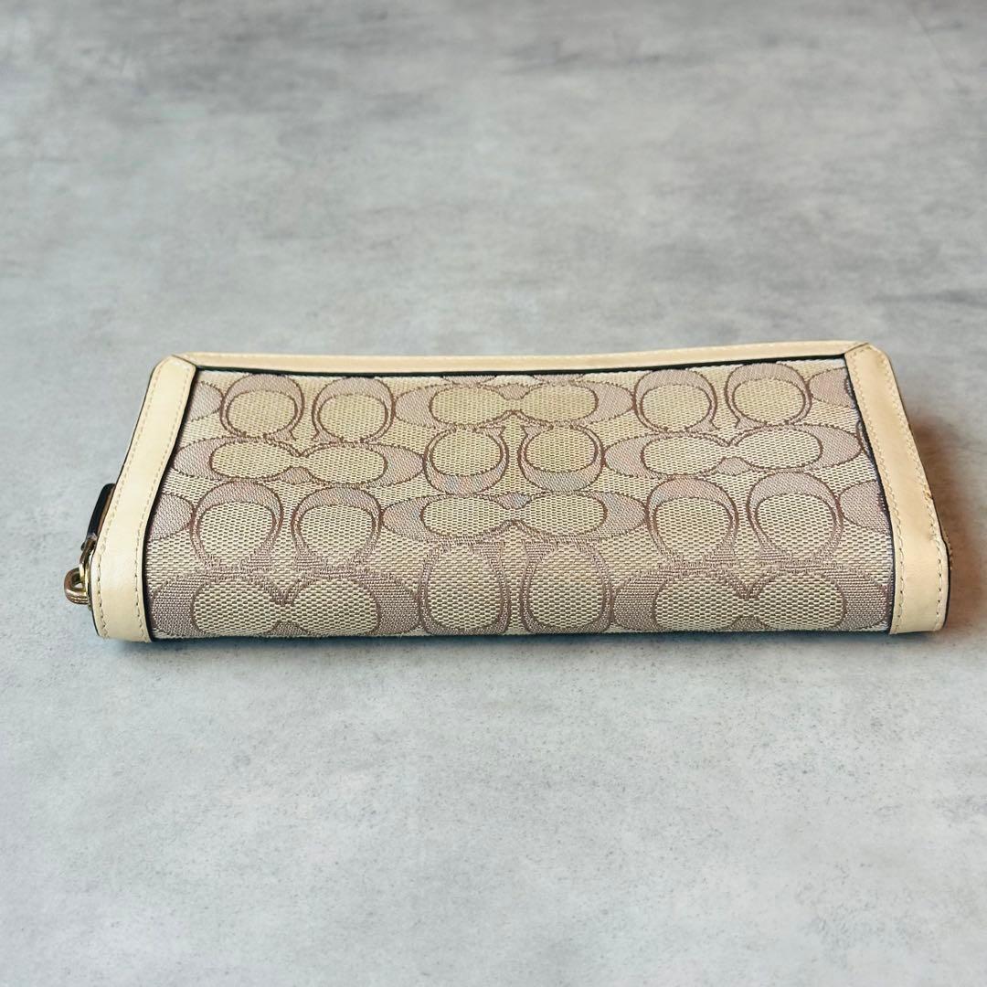 COACH シグネチャー アコーディオンウォレット 長財布 5