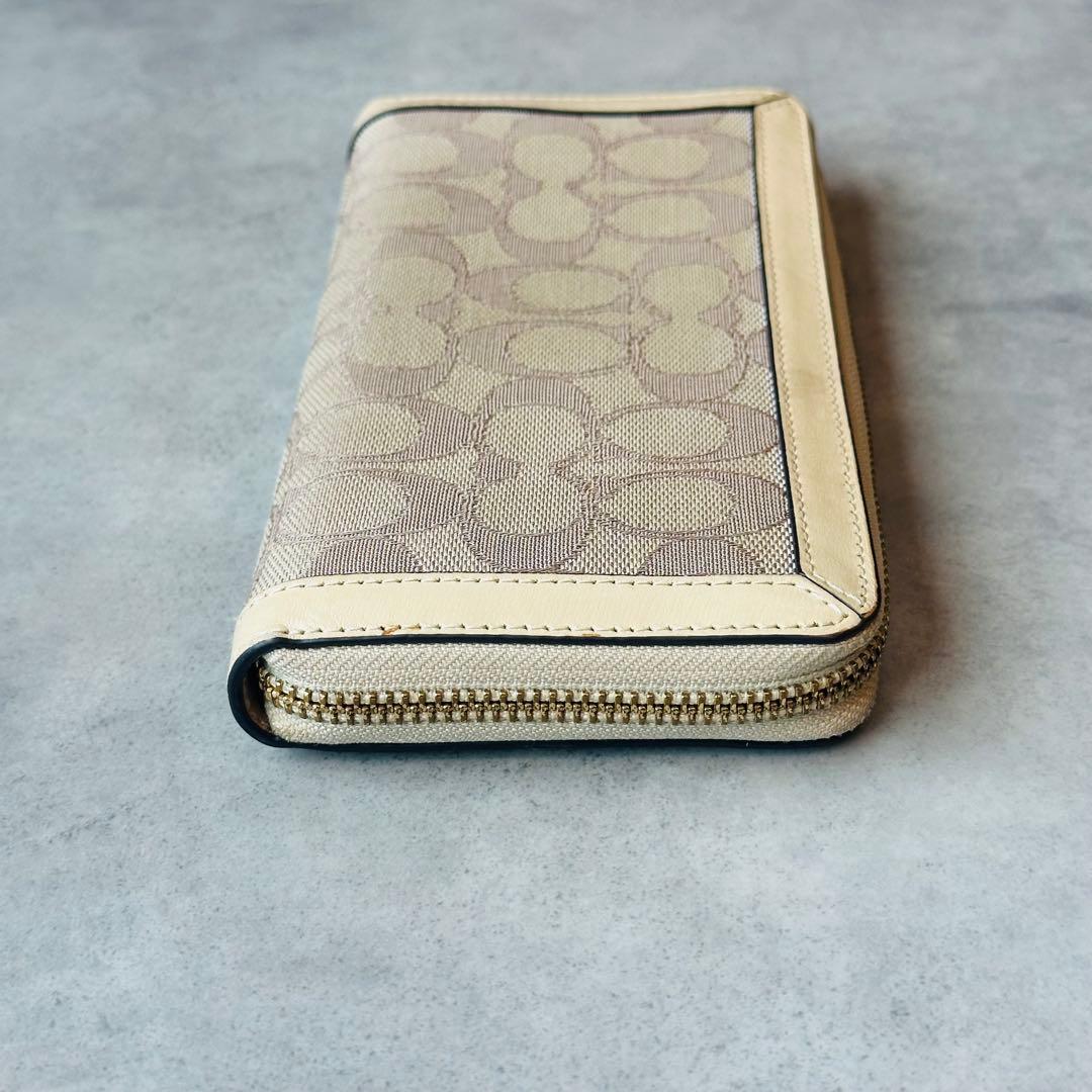 COACH シグネチャー アコーディオンウォレット 長財布 7