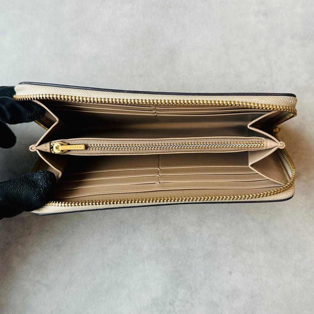 COACH シグネチャー アコーディオンウォレット 長財布 9