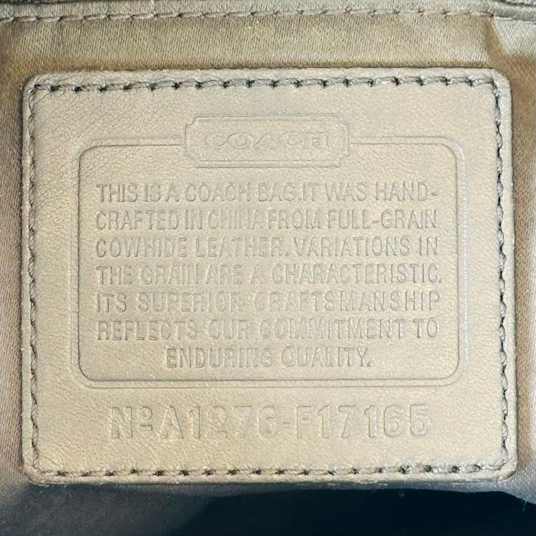 Y2K COACH Brook Hobo Metallic 2way Bag 12