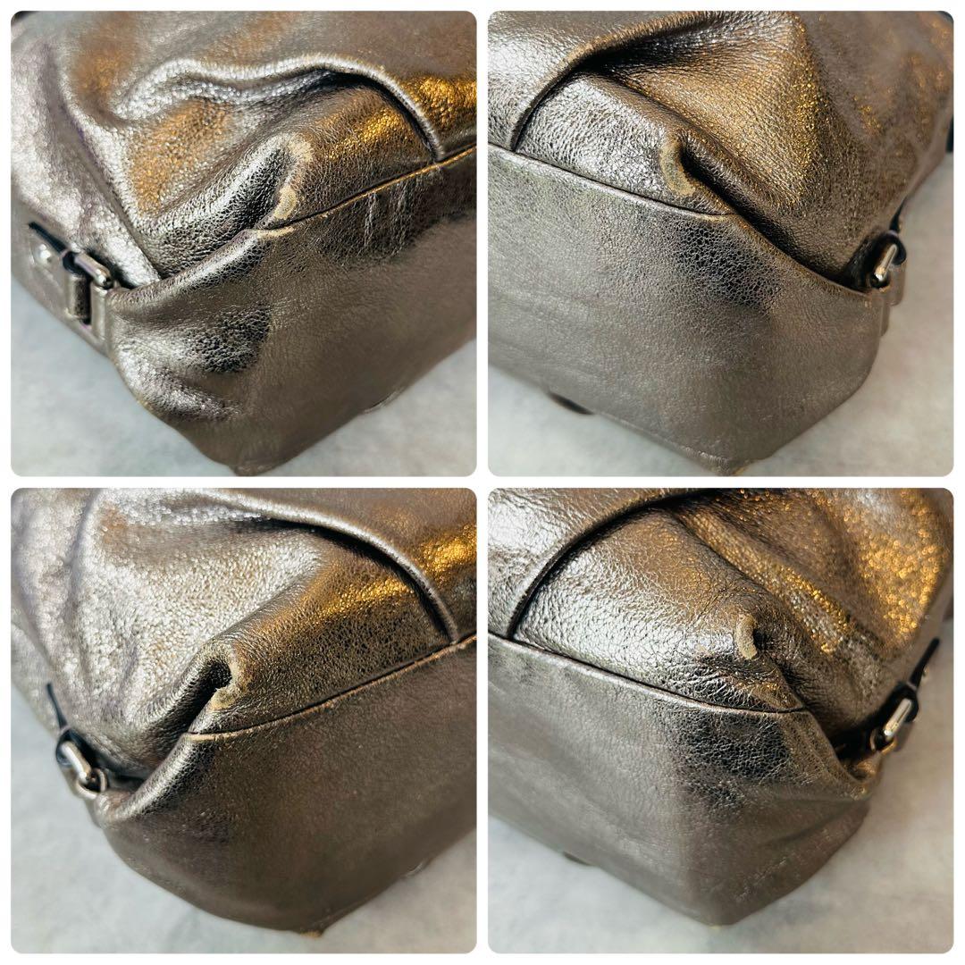 Y2K COACH Brook Hobo Metallic 2way Bag 8