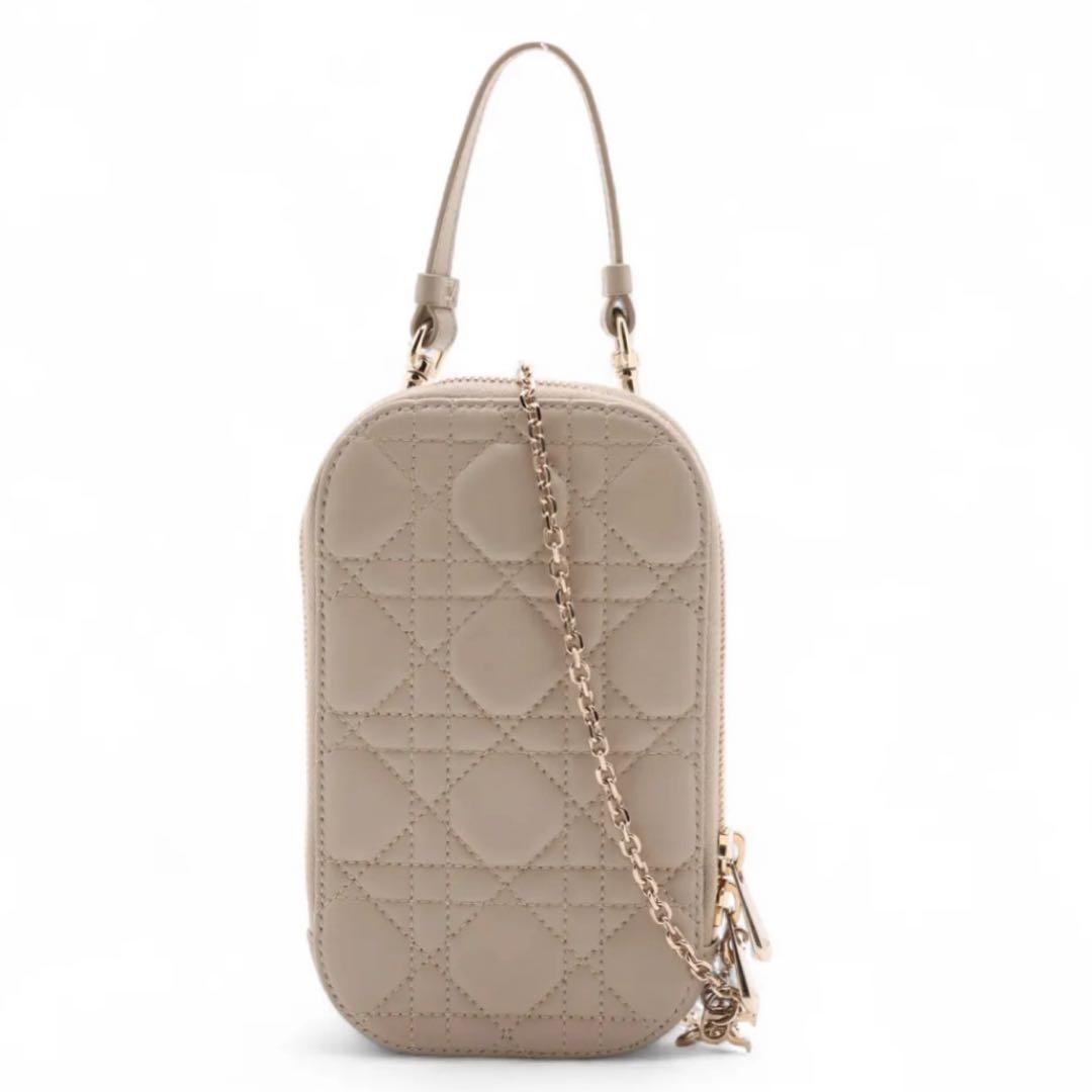 ⭐️美品⭐️ レディディオール カナージュ フォンホルダー ショルダーバッグ 2