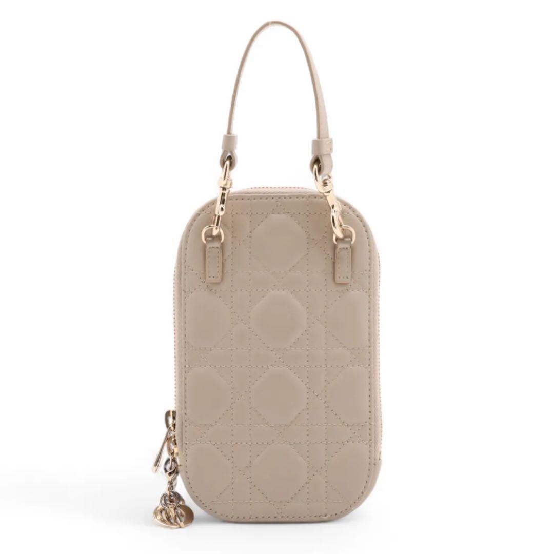 ⭐️美品⭐️ レディディオール カナージュ フォンホルダー ショルダーバッグ 3