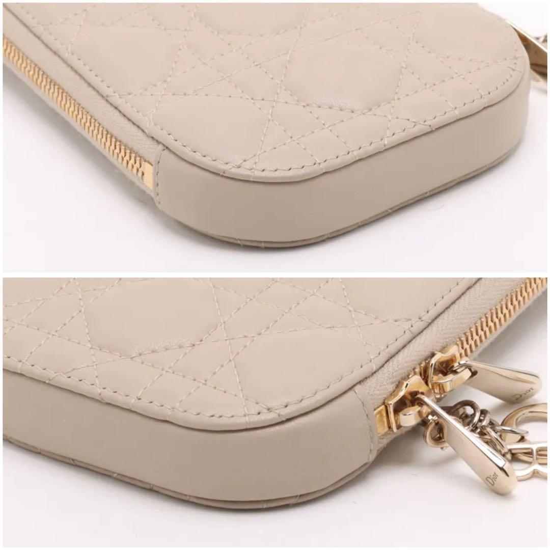 ⭐️美品⭐️ レディディオール カナージュ フォンホルダー ショルダーバッグ 10