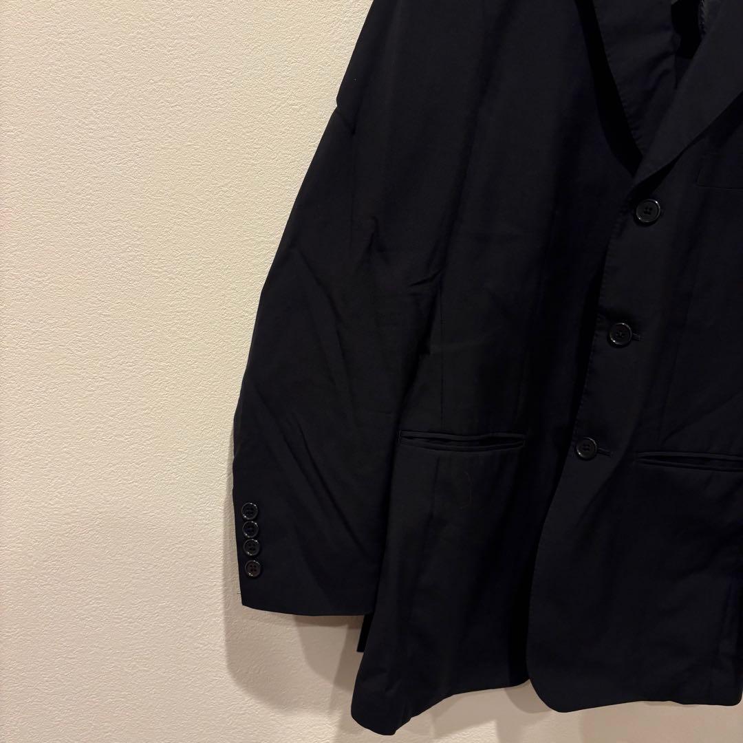 ヒロココシノ テーラードジャケット スーツ 黒 ブラック　ウール M 高級 3