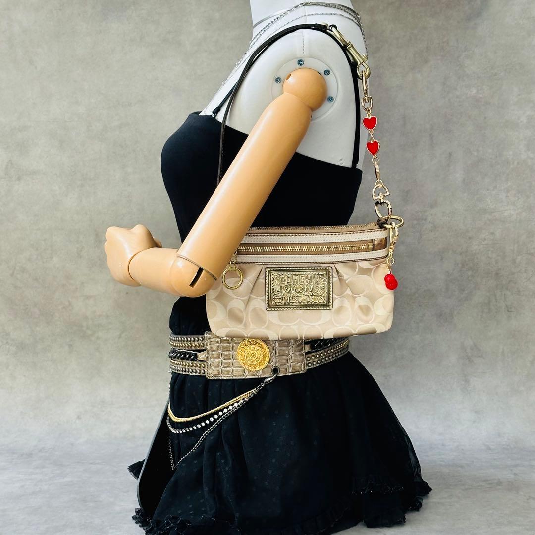 Y2K COACH Poppy Signature AccessoryPouch 3