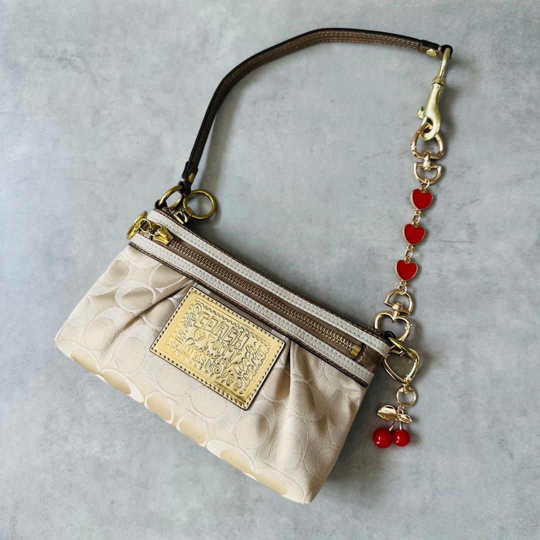 Y2K COACH Poppy Signature AccessoryPouch 4