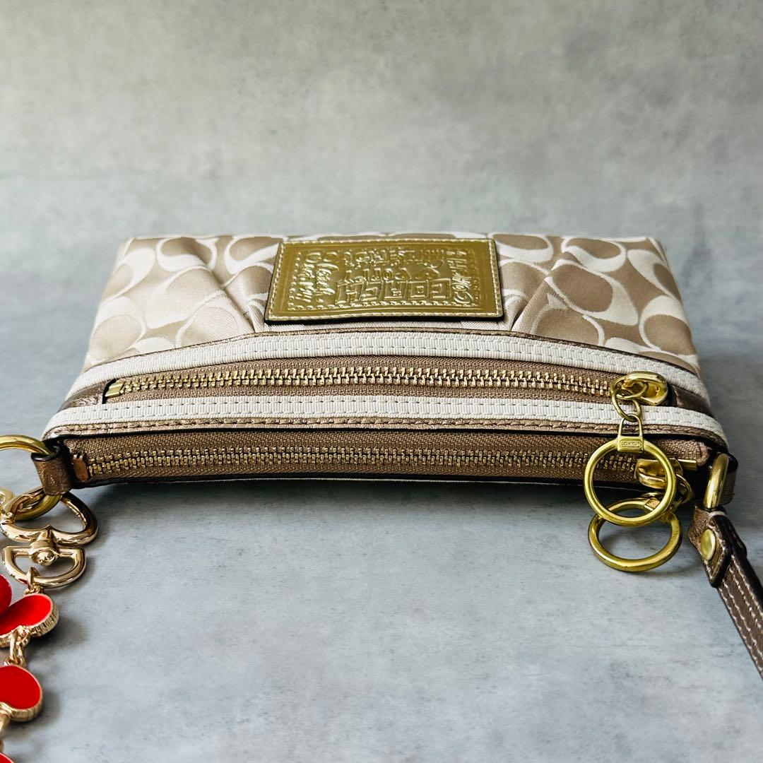 Y2K COACH Poppy Signature AccessoryPouch 7