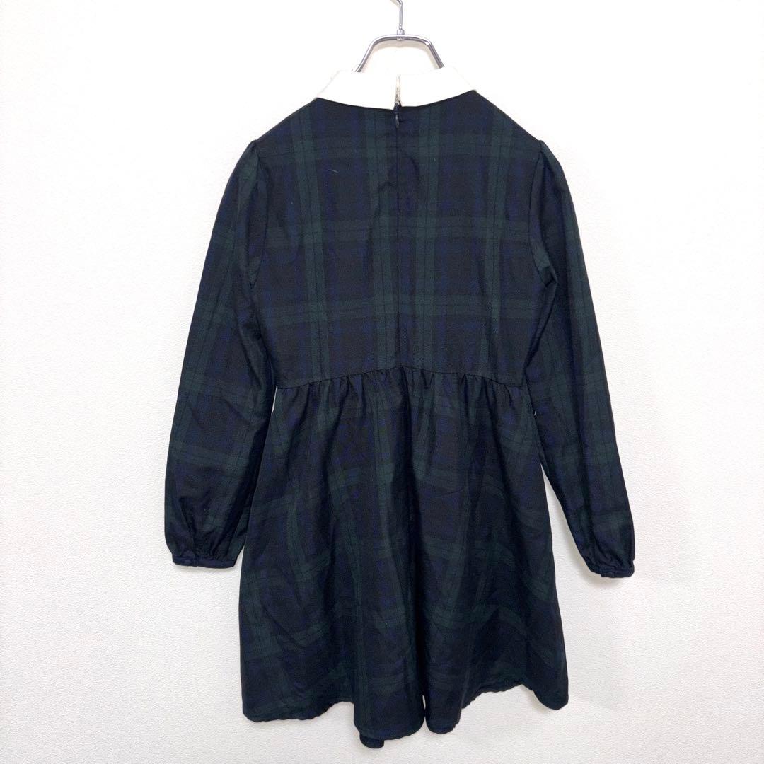 【新品】earth music&ecology チェックワンピース S d665 12