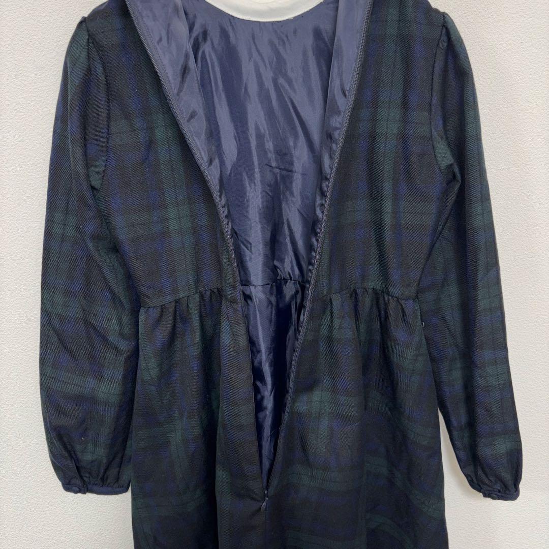 【新品】earth music&ecology チェックワンピース S d665 14