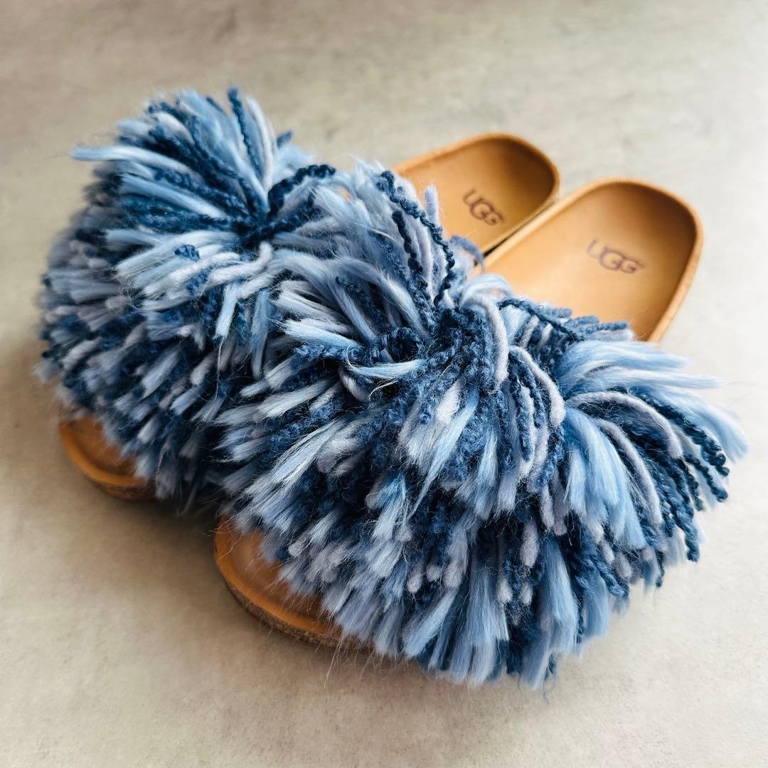 UGG Cindyシンディ　フリンジ　コルクソールサンダル 2