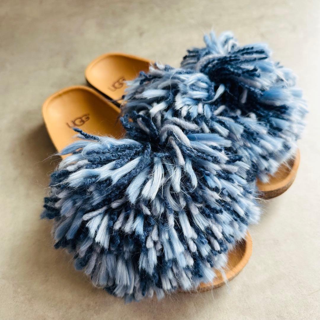UGG Cindyシンディ　フリンジ　コルクソールサンダル 3