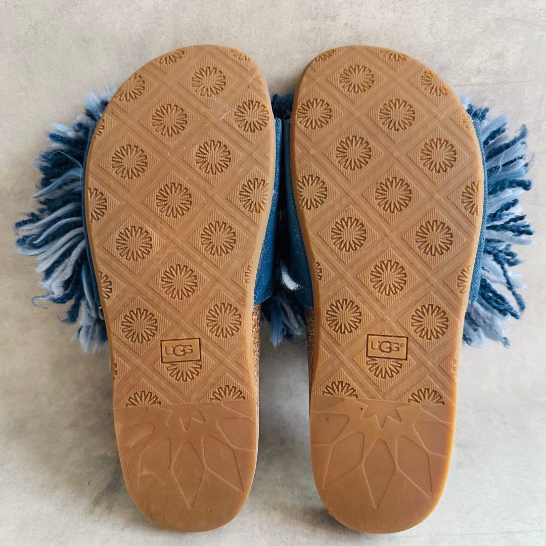 UGG Cindyシンディ　フリンジ　コルクソールサンダル 7
