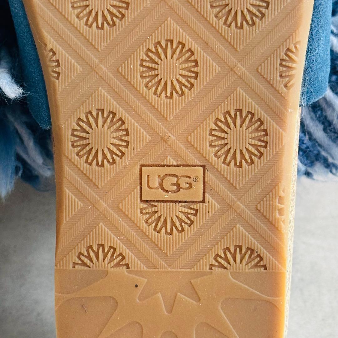 UGG Cindyシンディ　フリンジ　コルクソールサンダル 8