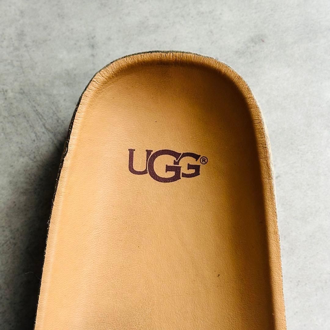 UGG Cindyシンディ　フリンジ　コルクソールサンダル 9