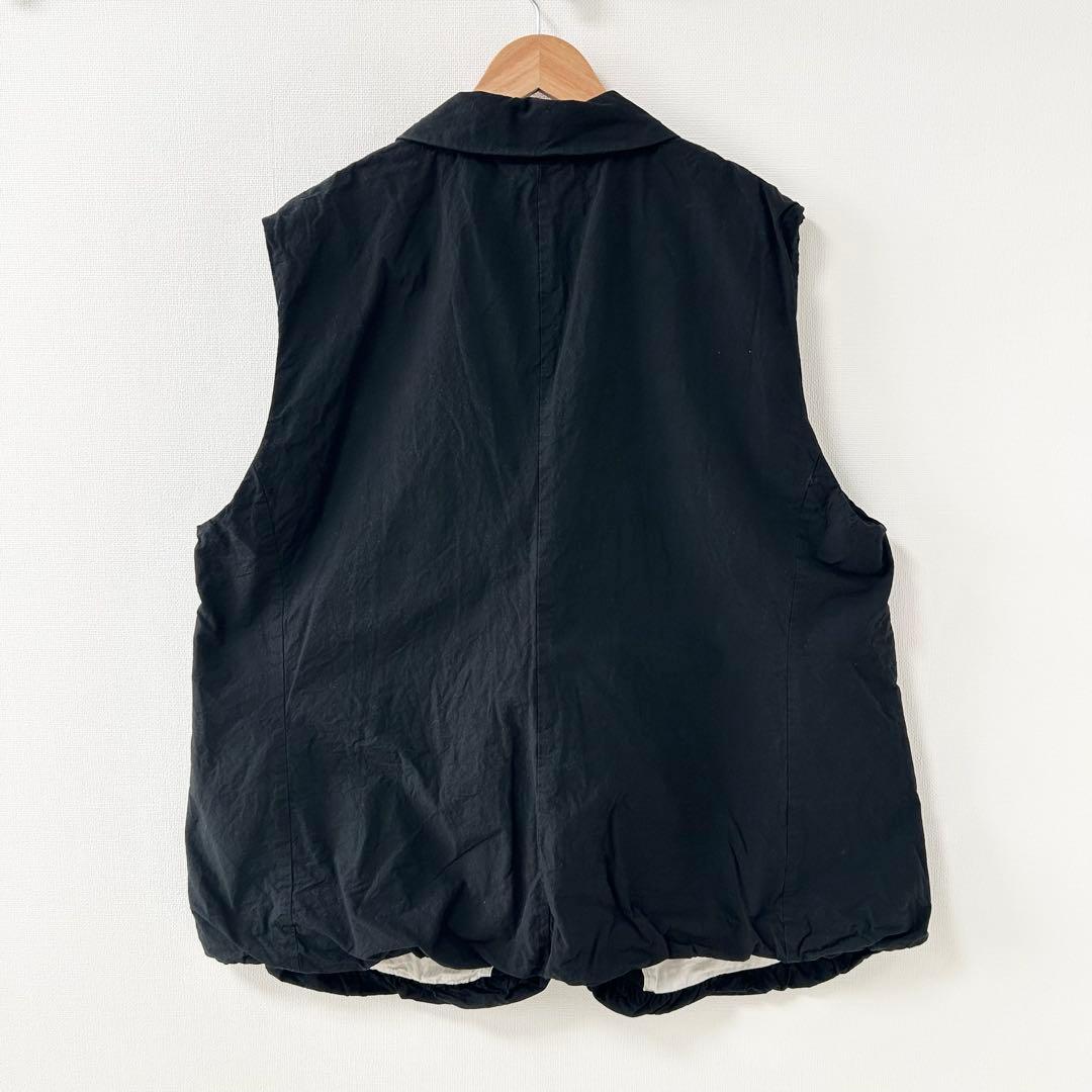 2026SS✨ネストローブ　ピークドラペルジレ　ブラック 2