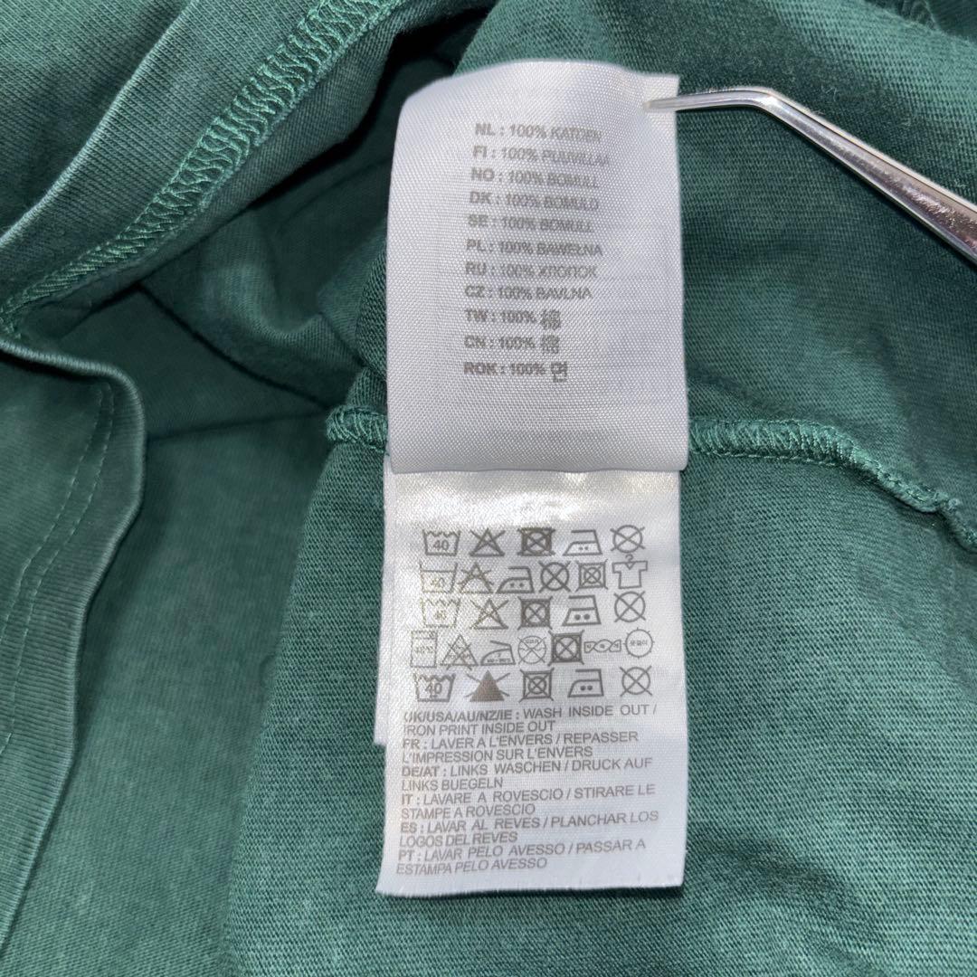 Carhartt WIP Tシャツ S ダークグリーンワンポイントd747 12