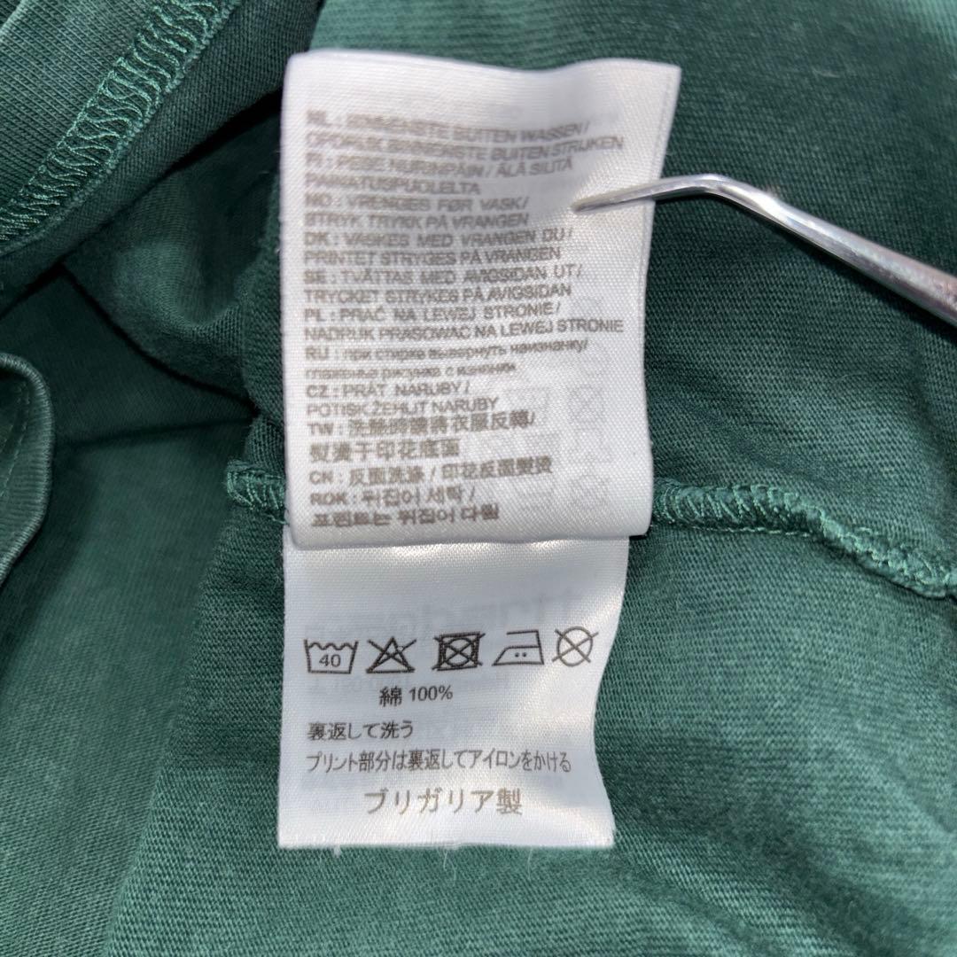 Carhartt WIP Tシャツ S ダークグリーンワンポイントd747 13