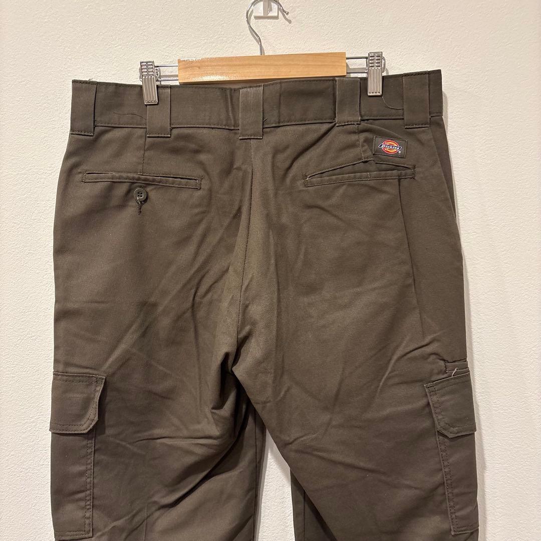 ディッキーズ カーゴパンツ レギュラーストレートカーキ　M ミリタリー　メンズ 4