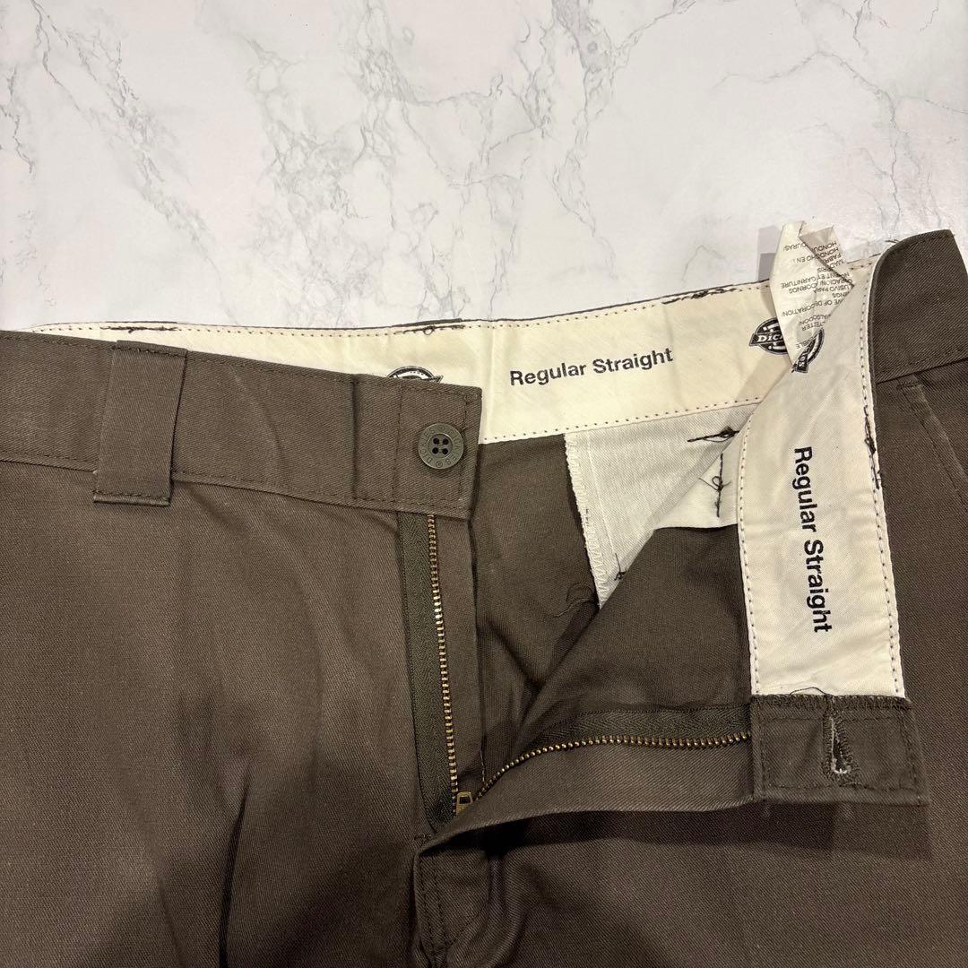 ディッキーズ カーゴパンツ レギュラーストレートカーキ　M ミリタリー　メンズ 6