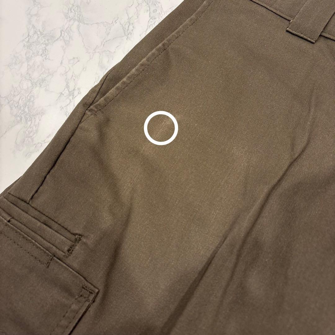 ディッキーズ カーゴパンツ レギュラーストレートカーキ　M ミリタリー　メンズ 8
