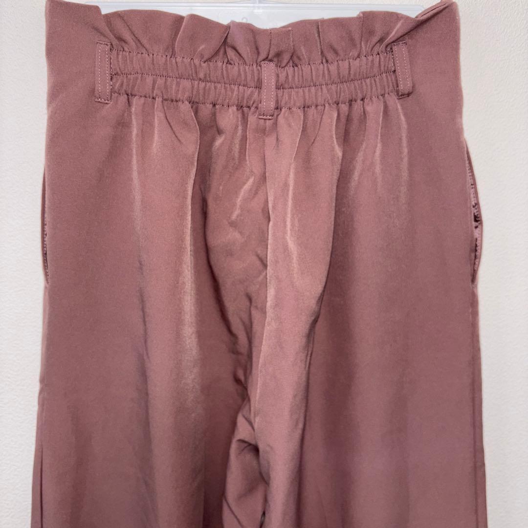 INGNI ハイウェストワイドパンツ F くすりピンク　d693 14