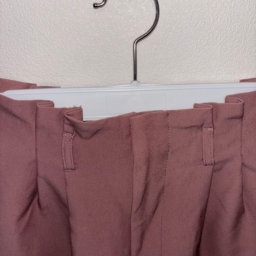 INGNI ハイウェストワイドパンツ F くすりピンク　d693 3