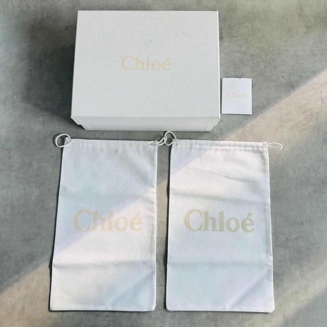 希少✨Y2K Chloe マルチカラー　レザーストラップ　ミュール　サンダル 13