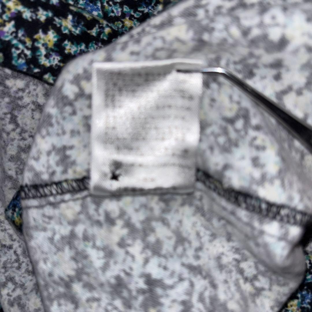 Sunny Clouds 小花柄長袖ワンピース M ゆったりd735 14