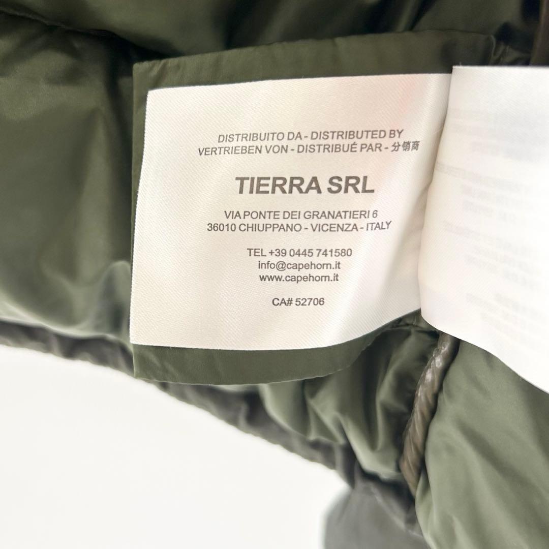 ケープホーン　ダウンジャケット　カーキ　グリーン　42 12