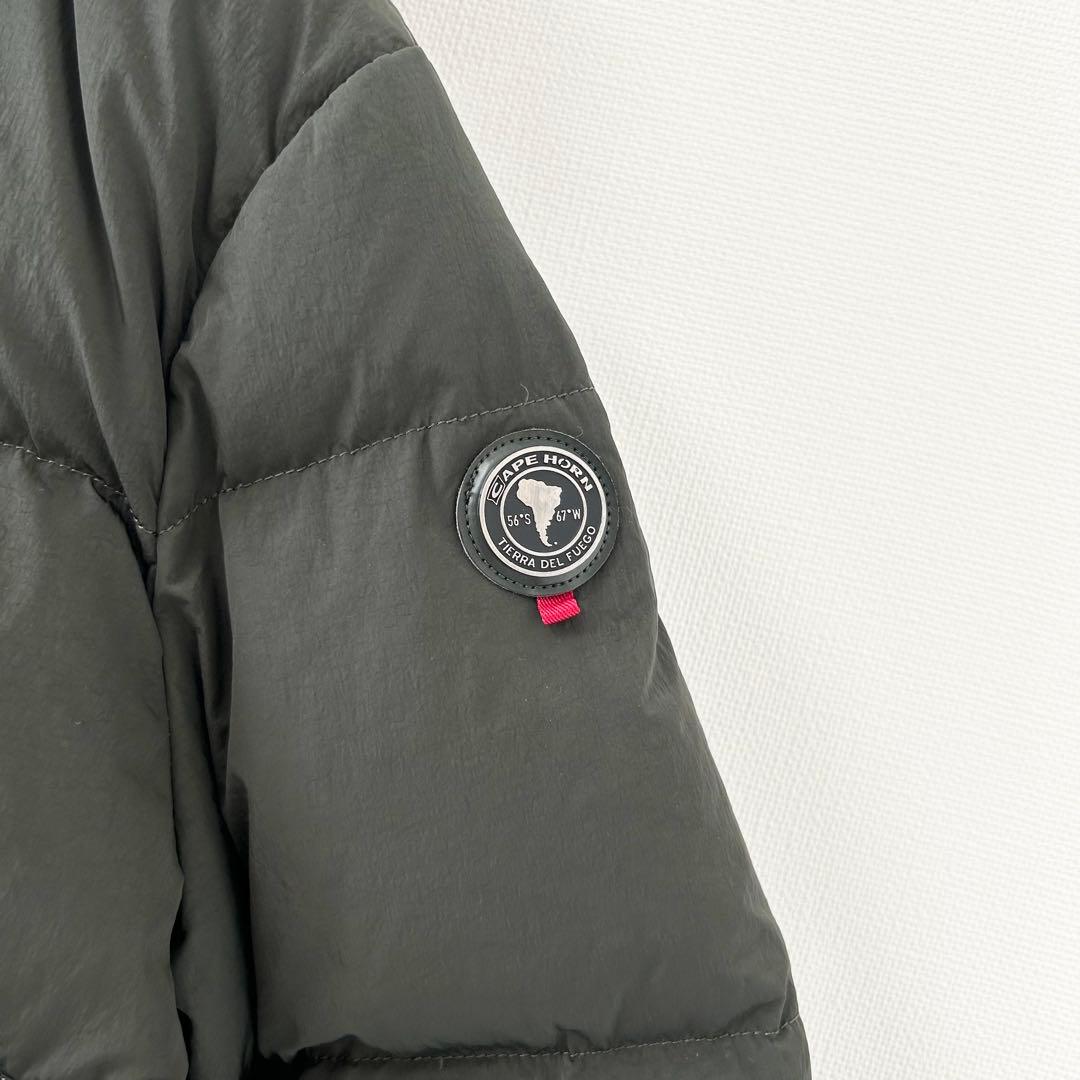ケープホーン　ダウンジャケット　カーキ　グリーン　42 3