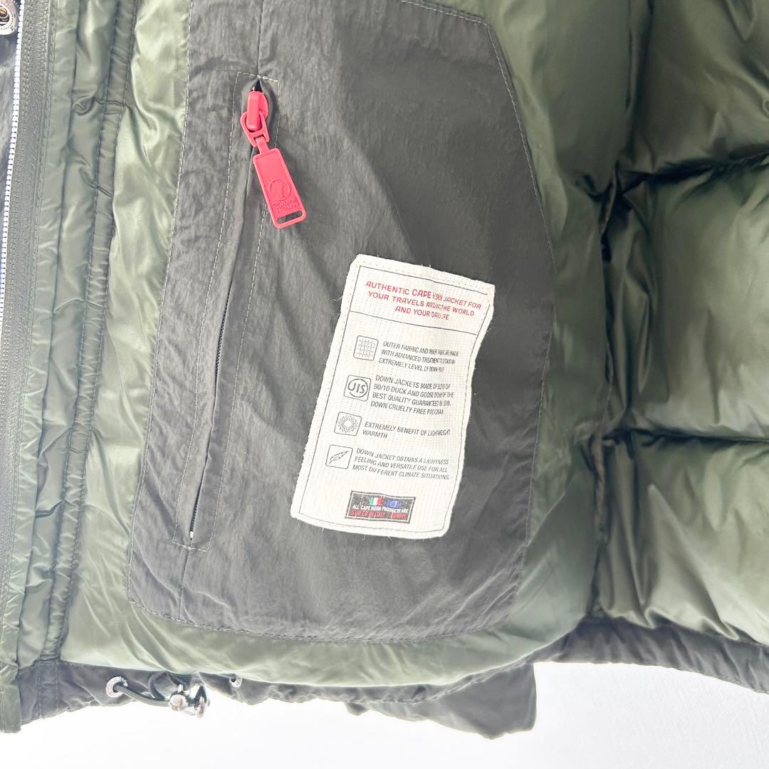 ケープホーン　ダウンジャケット　カーキ　グリーン　42 8