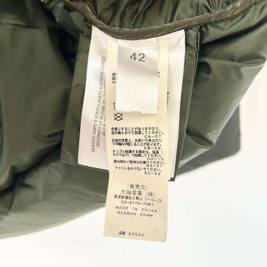 ケープホーン　ダウンジャケット　カーキ　グリーン　42 10