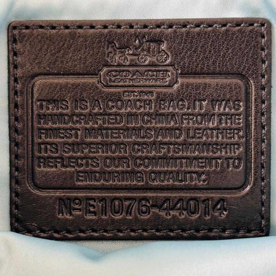 Y2K COACH Signature Hobo Flap Bag 15