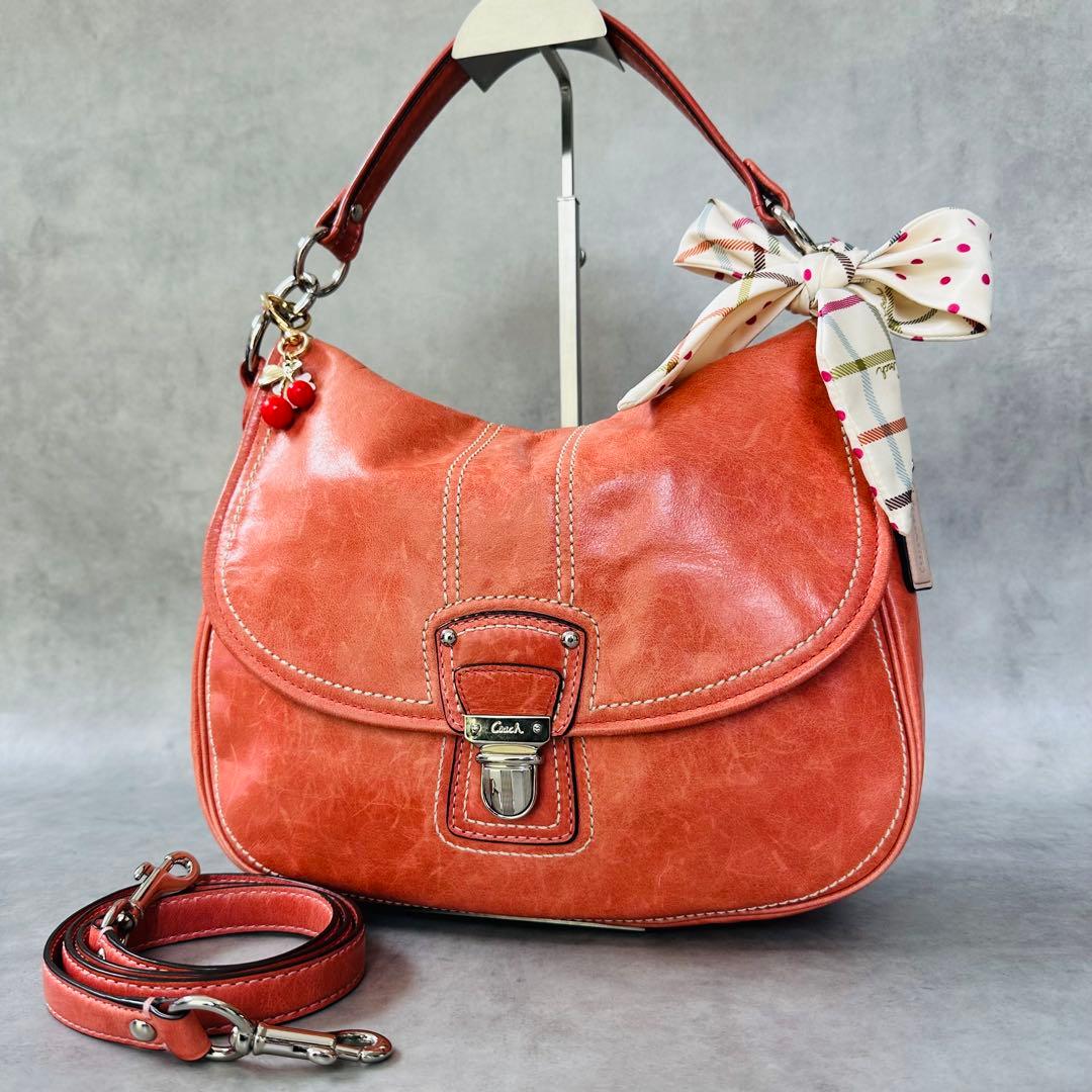 Y2K COACH Christine Hippie Hobo 2WAY Bag